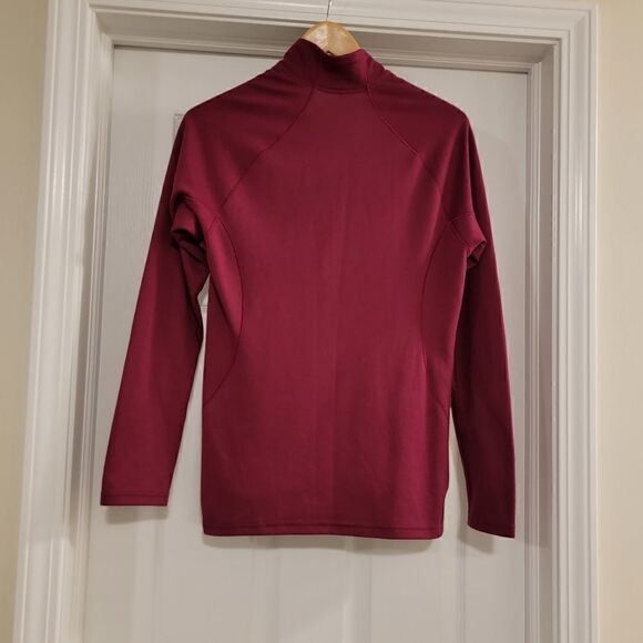 Patagonia Performance Baselayer Capilene Quarter Zip Mock-Neck Pullover Top M - Picture 2 of 4